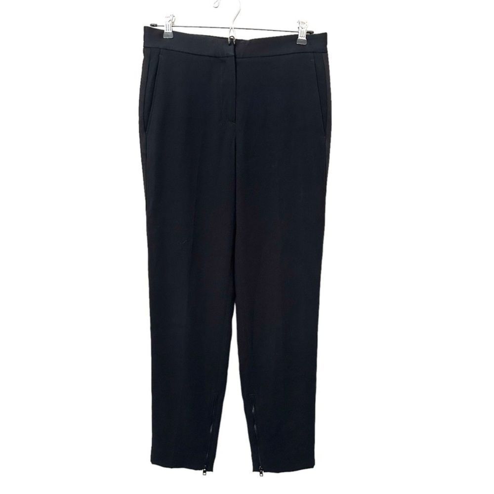 RAG & BONE Zip Ankle Trouser in Black Sz‎ 0
